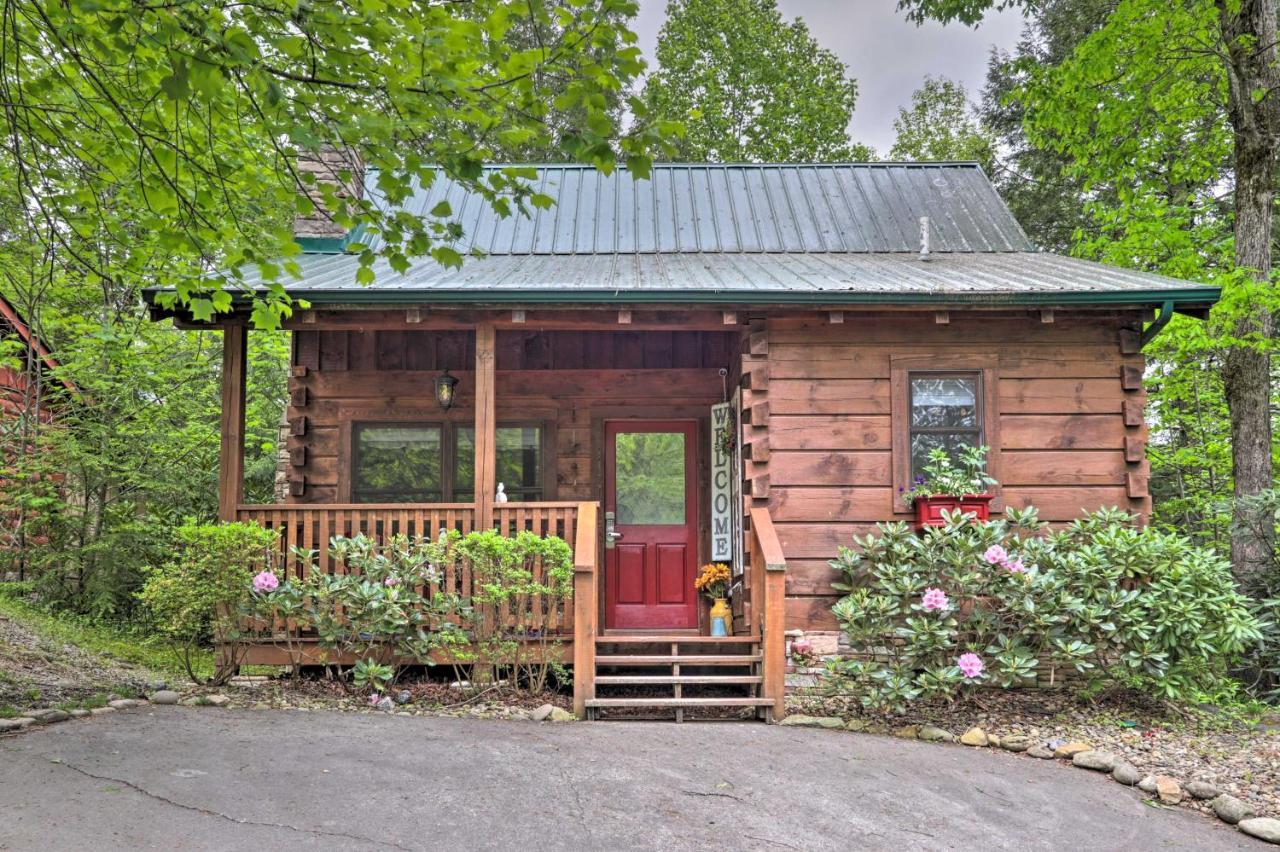 Romantic Gatlinburg Cabin With Hot Tub And Pool Accessアパートメント エクステリア 写真